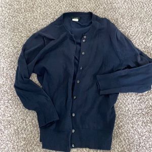 Navy Jackie cardigan